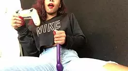 Ebony Thot Toys Pussy Asshole