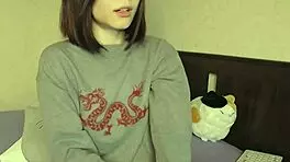 Watch My Gf Fit Teen Fapping Wet