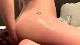 Teen girl solo sex show wet pussy