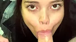 Debora Prado Delivers Intense Deepthroat Blowjob and Reverse Cowgirl Ride Before Bed