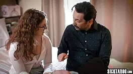 sweet big tits teen 18+ student leana lovings seduces college administrator fuck