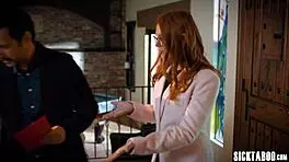 sweet big tits teen 18+ student leana lovings seduces college administrator fuck