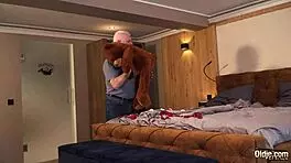 horny coach fucks young cheerleader's tight pussy