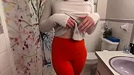 hot wet pee desperation and golden shower