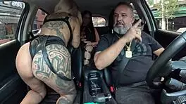 dj jhenny teaches sound mixing ted learns on her wet pussy tongue