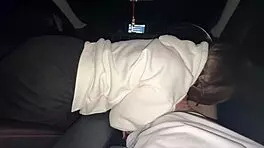Picked Up Whore Fucked Mouth In Car