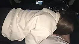 Picked Up Whore Fucked Mouth In Car