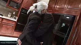 Sexy blonde licked and fucked