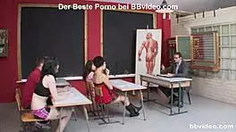 After graduation, things get really wild with blowjobs