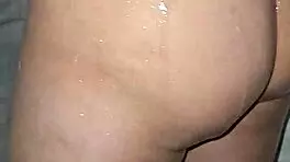 Mature Woman Enjoys Shower Time