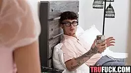 wtf stepbro shoots lilsis sawyer cassidy sex content but ends up riding ethan seekss dick hard