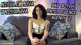 Nicole luva faces intense face fucking and rough sex in teen compilation