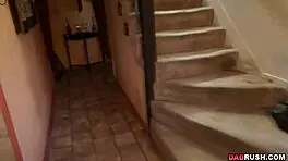 Her Steppops And Taylor Sands Hardcore Monster Cock