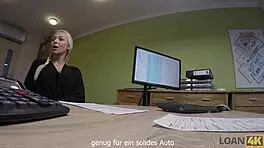 Loan4k Freche Blondine Fickt Zum Ausleihen Um Einen Neuen Mercedes Zu Kaufen