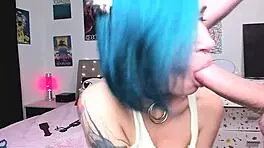 deepthroat blowjob ends with creampie