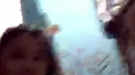 Indonesian Girl Taking Bath On Webcam