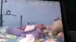 Indonesian Girl Taking Bath On Webcam