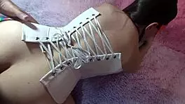 Intense Deep Anal Double Penetration of Rented Latina Wife