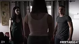 twisted stepsiblings pass around chanel preston evelyn claire - full scene on freetaboo net