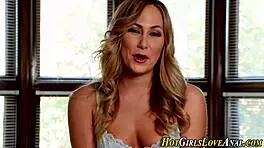 Anal loving teen gets fingered in detailed lesbian scene