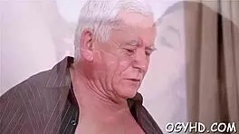 Old Man SEDUCES Young Babe Intensely