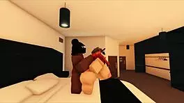 SLUT GETS BLACKED ROBLOX