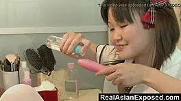 dagfs - petite asian orgasming before college