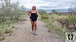 Big Ass Tits Out Ebony Walking Upskirt Sneakers Converse