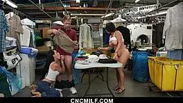 Co-workers turn their workplace into a freeuse hardcore sex playground anytime.