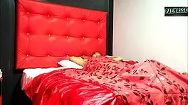 Nena transforms from timid to horny, grabbing and riding stranger's cock at party exit