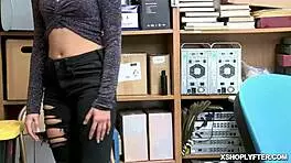 Lp Officer Pounds Allie Nicole's Tight Vagina