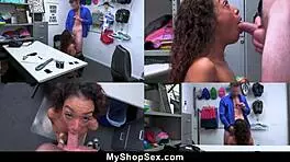 Ebony Shoplifter Caught Stealing A Doll From The Store - Myshopsex