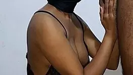 Negra Esplendida Mamando Guebo Saca La Leche Con Du Boca