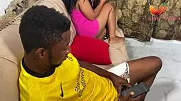 Seduced Ebony Teen To Fuck In Imagination