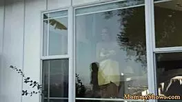 Tattooed Babe Tribbing Mature Woman In Lesbian Scene