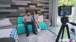 Lila Love Receives Viral Help From Mentor In Hardcore Session