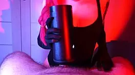 I Satisfy Him With Our New Sex Toy And Finish With A Blowjob