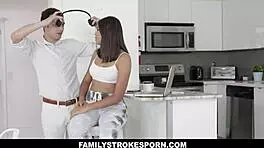 Michelle And Johnny Make Naughty Deal For Hardcore Fuck!