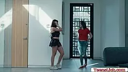 Hot Teen Tastes Twin Girlfriend