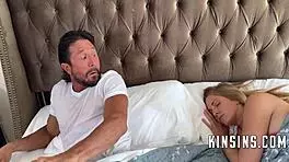 Horny teen 18+ latina lets her older lover fuck her passionately