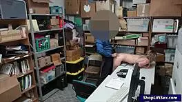 Thief in uniform Alyssa Cole pounded by perv police officer