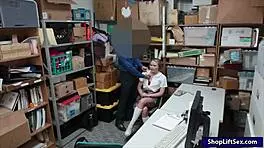 Thief in uniform Alyssa Cole pounded by perv police officer