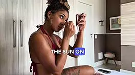 Pov of brunette latina swallowing full cum in mouth - first college lesson 😋