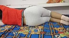 Beautiful desi girl from village tries anal sex for first time with boyfriend, hardcore doggy 😈