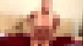 glimpse under skirt while tidying up the house