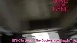 Naked Preshoot Fun with Sexy Doctor