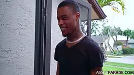 Arietta Adams Gives Autograph for Big Cock