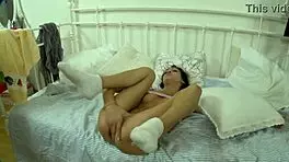 Shy Brunette Russian Teen Fingered Intensely