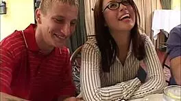 i watch cute angelina choose to blow in teen game