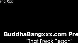 That Petite Ebony Freak Peach Gives Intense Blowjob And Cumshot